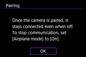 Connecting the EOS R50 to a Smartphone or Tablet