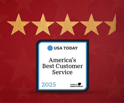 award given to Canon for being a top ranked service provider