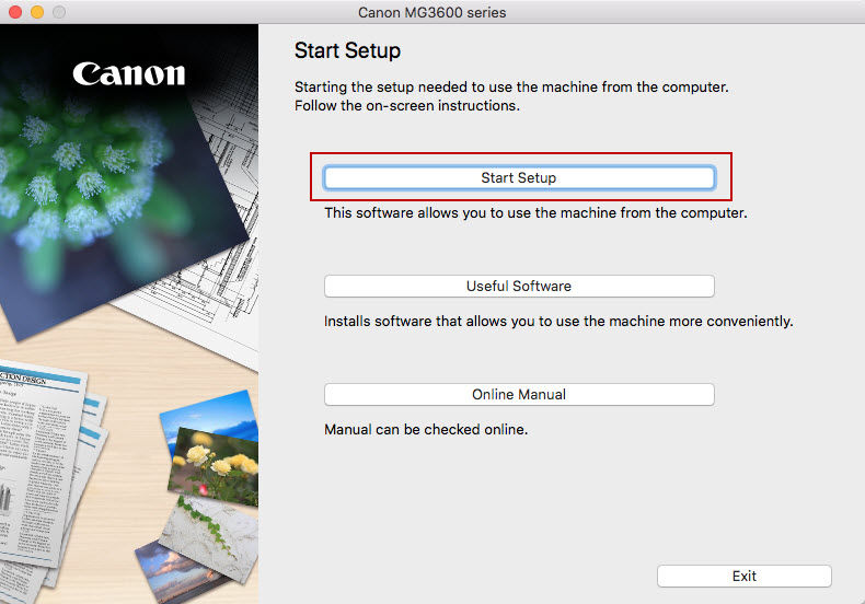 How to Set Up the Printer via USB (macOS) MG3620 How to Set Up the Printer via USB (macOS) MG3620