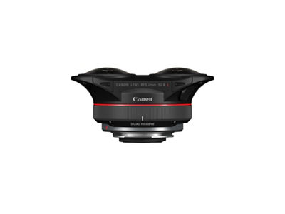 RF5.2mm F2.8 L Dual Fisheye Lens - Front View