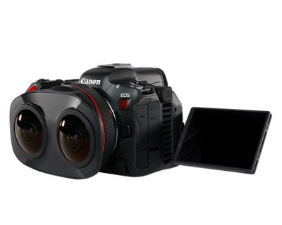 EOS R5C with RF5.2mm F2.8 L Dual Fisheye Lens