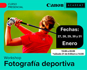 Workshop de introducción a la fotografía deportiva 27 de enero 2026