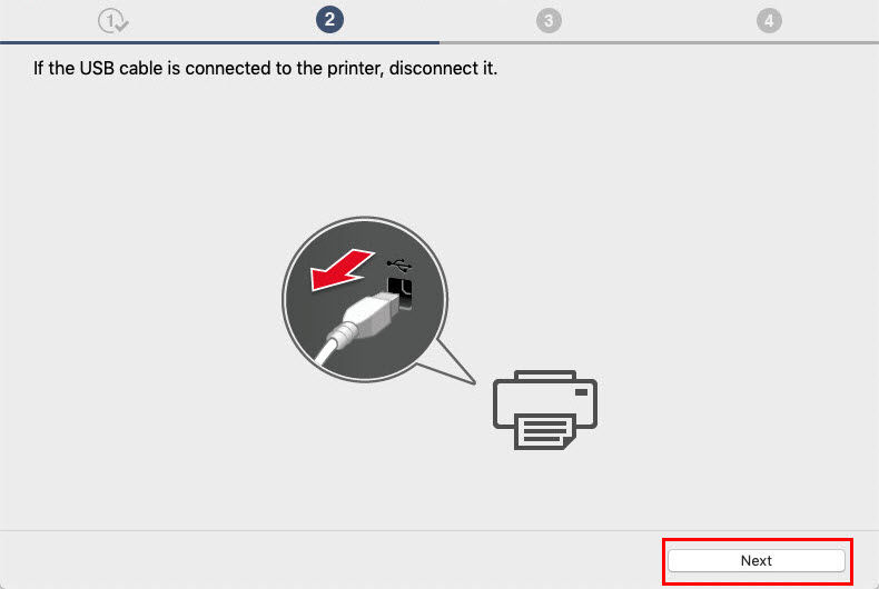How to Set Up the G5020 to a Wireless Network - Mac - USB Cable Method
