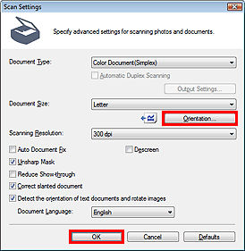 Batch scanning using MP Navigator EX on an MX870 (Windows)