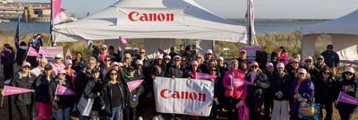 Canon Group Photo at the American Cancer Society Event