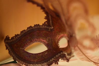 Close Up of a Mask