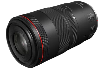 RF100mm F2.8 L Macro IS USM - Slanted 3 Quarter View