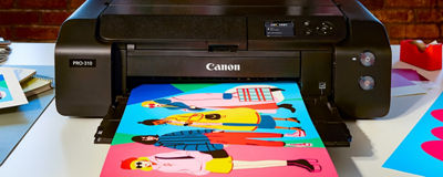 Printer Printing Poster