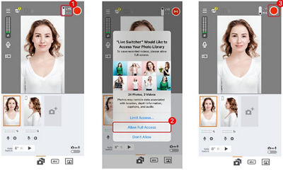 Switch from Live Streaming to Recording