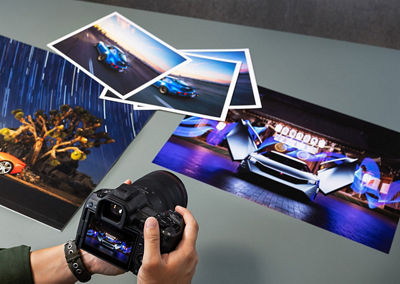 Person Using Camera to take Pictures