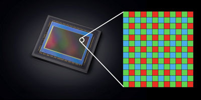 Camera with two card slots