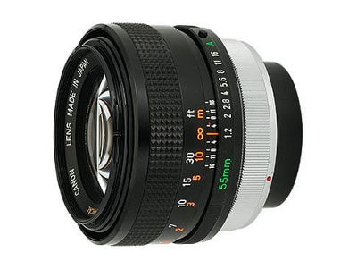 FD55mm F1.2AL - Left View
