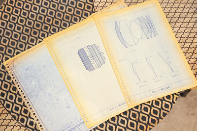 Original FD55mm F1.2AL Blueprints Found at Canon