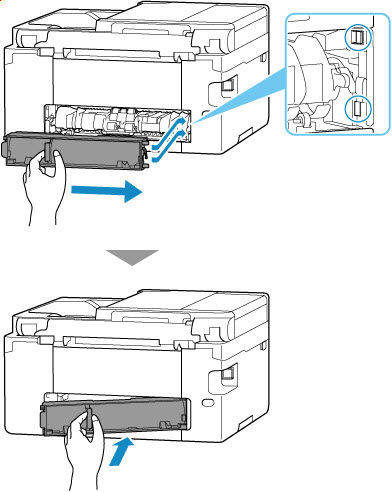 むー様　オーダーページ Remove Jammed Paper from the Rear Side - TR7820