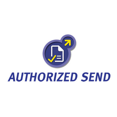 Authorized Send logo