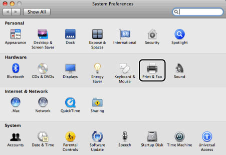 Uninstalling the printer driver on MAC (Driver 2.24)(SOHO)