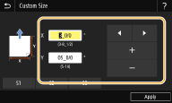 Specifying Paper Size and Type in the Multi-Purpose Tray