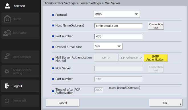 How to Configure the ScanFront 400 to Scan to Gmail