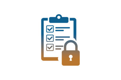 An itemized list with checkmarks