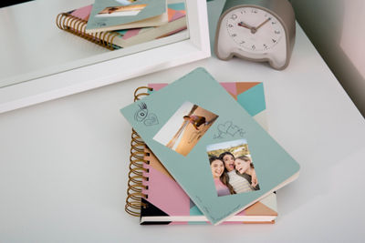 IVY MINI PHOTO PRINTER IN ROSE GOLD, MINT GREEN AND SLATE GRAY