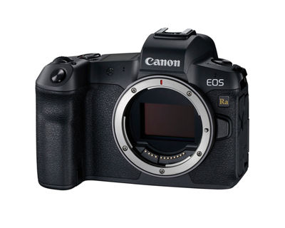 Canon EOS Ra camera Three-quarter view