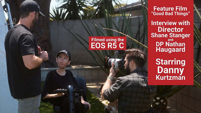 Film Makers Recording a Scene