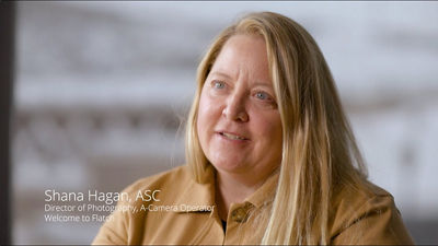 Shana Hagan Getting Interviewed