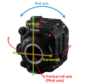 Electronic Image Stabilization example