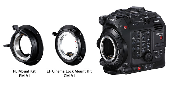 PL Mount Kit and EF Cinema Lock Mount Kit