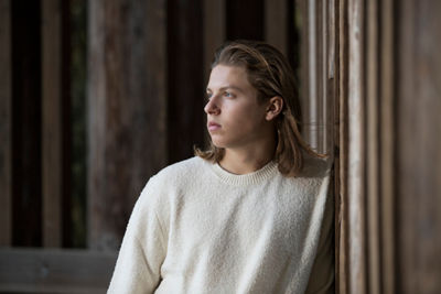 Guy posing for picture