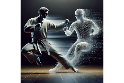 Graphic of Martial Artist