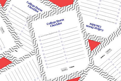 College dorm checklist