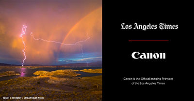 Canon and LA Times Partnership