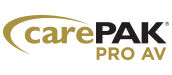carePAK PRO AV Extended Warranty Coverage
