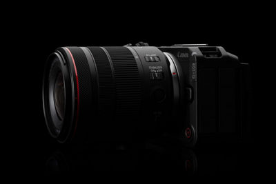 EOS R6 V Side View