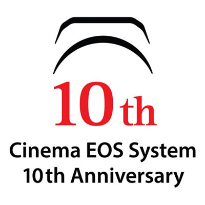 Canon Cinema EOS 10th Anniversary Logo