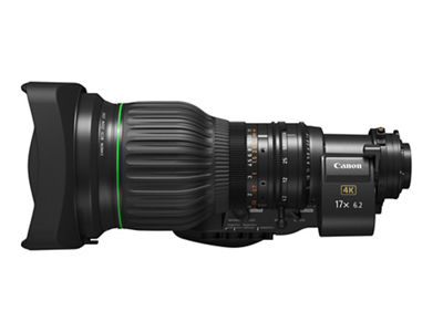 Canon CJ17ex6.2B 4K UHD Portable Zoom Lens - Left