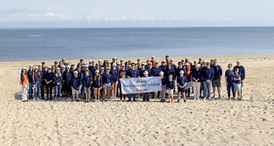 Clean Earth Crew made up of Canon Employees