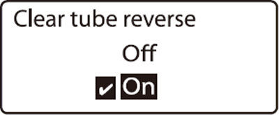Toggling Clear Tube Reverse - Mk2600