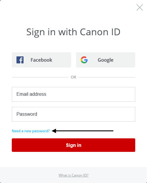 How Do I Reset My Password for the IJ Cloud Printing Center?
