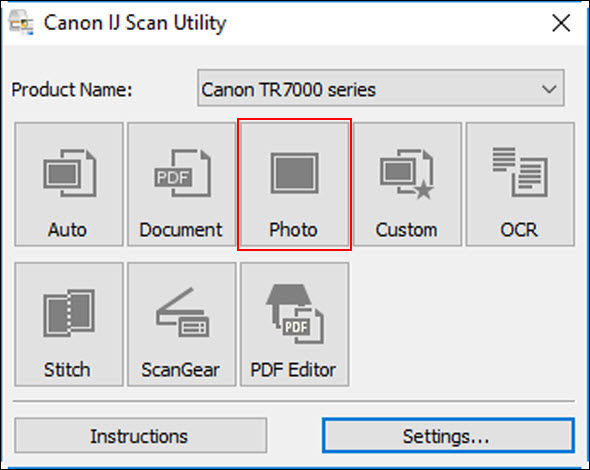 Saving Scanned Images After Checking Scan Results (Windows) - TR7020