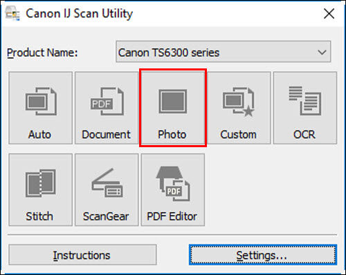 Saving Scanned Images After Checking Scan Results (Windows) - TS6320