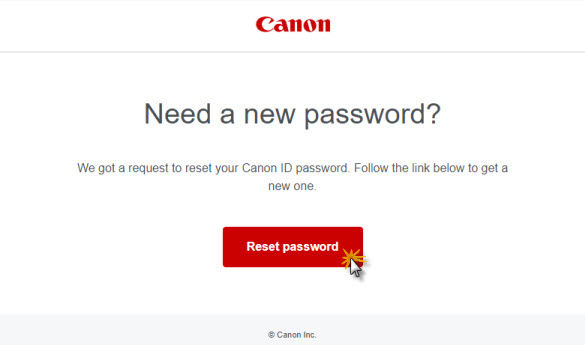 How Do I Reset My Password for the IJ Cloud Printing Center?