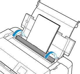 Figure: Close the feed slot cover