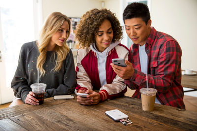 IVY MINI PHOTO PRINTER IN ROSE GOLD, MINT GREEN AND SLATE GRAY