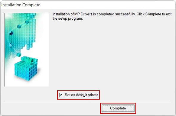 Set up the MAXIFY MB5120 for use via USB - Windows (Standalone MP Drivers)