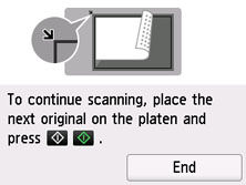 Send Scanned Data as E-Mail from the Printer - GX4020