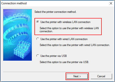 Wi-Fi Set Up With Windows - PIXMA MG6120 Printer