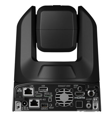 Canon CR-N300 4K UHD PTZ Camera - Rear Black