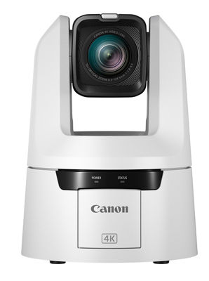 Canon CR-N500 4K UHD PTZ Camera - Front White